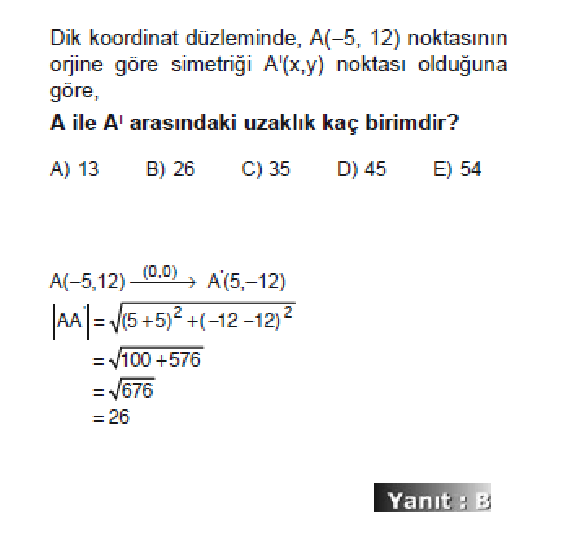 10 Sinif Dogrunun Analitik Incelemesi Sinavlarda Cikmis Sorular Ve Cozumleri 12 10 Sinif Dogrunun Analitik Incelemesi Cikmis Ygs Lys Sorulari Ve Cozumleri 2019 2020