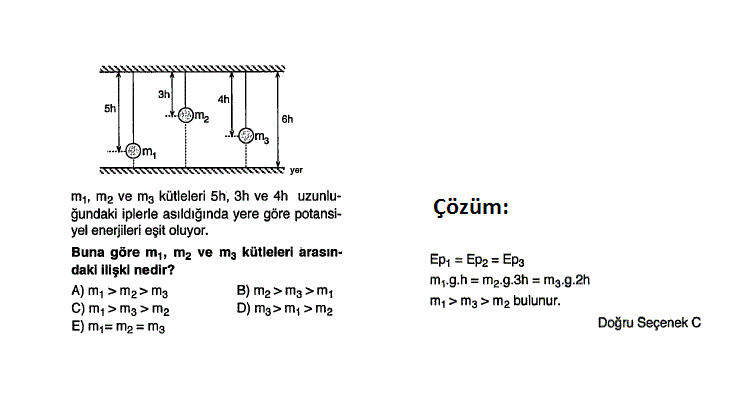 9 Sinif Fizik Is Guc Enerji Cozumlu Sorular Pdf Indir