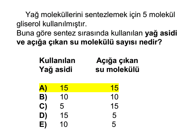 Canlilarin Temel Bilesenleri