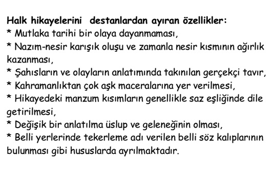 halk hikayelerini destanlardan ayiran ozellikler 9 sinif edebiyat konu anlatim sunusu tum konular 2021 2022