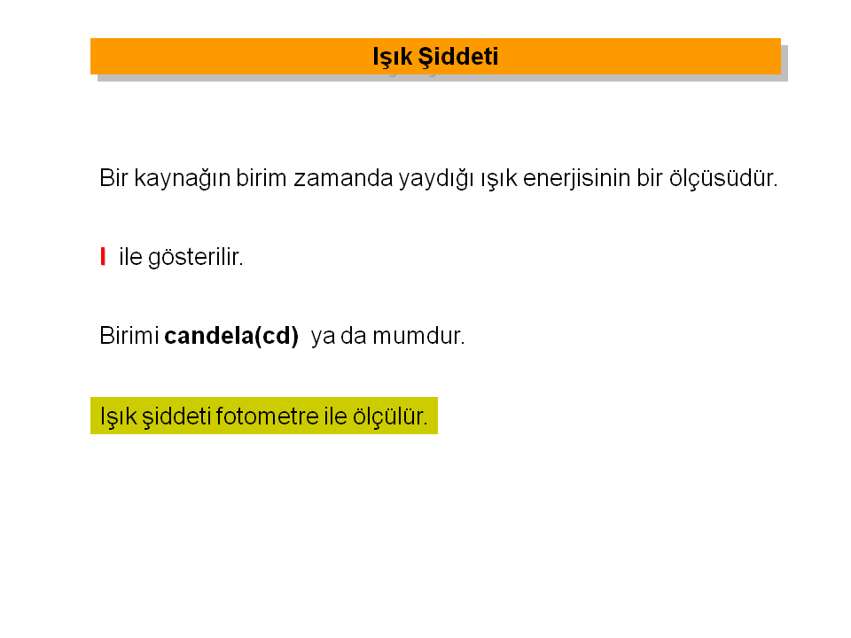 Ses şiddeti ne ile ölçülür